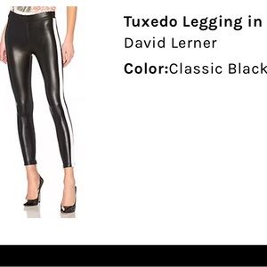 Tuxedo Legging in Classic Black
David Lerner